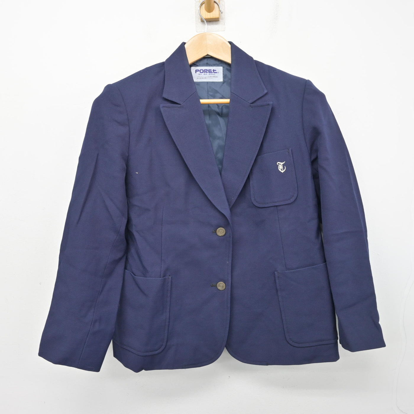 【中古】滋賀県 玉川高等学校 女子制服 2点 (ブレザー・スカート) sf103622