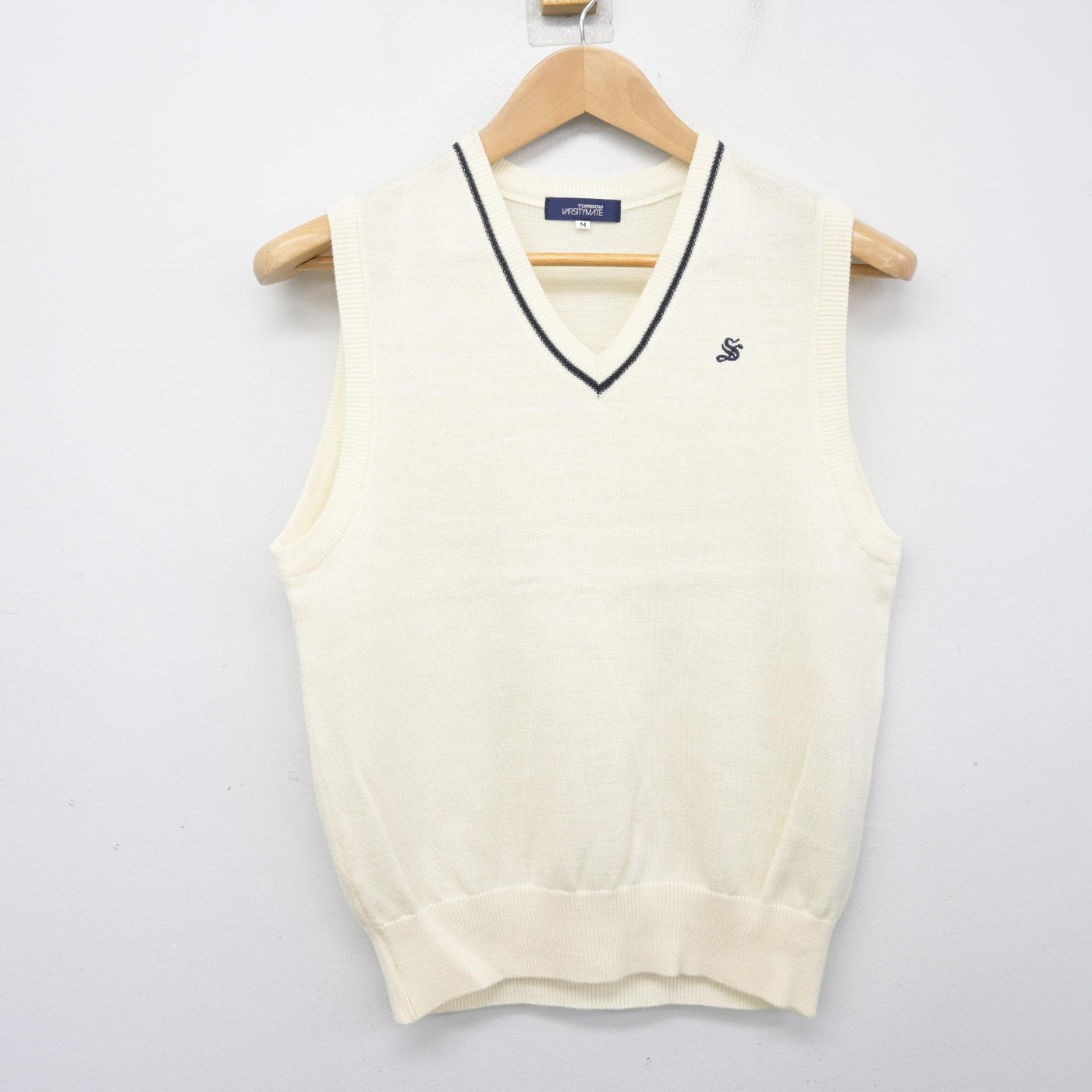 【中古】愛知県 清林館高等学校 女子制服 2点 (ニット・ニットベスト) sf103629