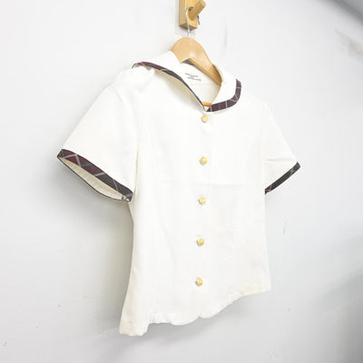 【中古】愛知県 清林館高等学校 女子制服 1点 (ブラウス) sf103633