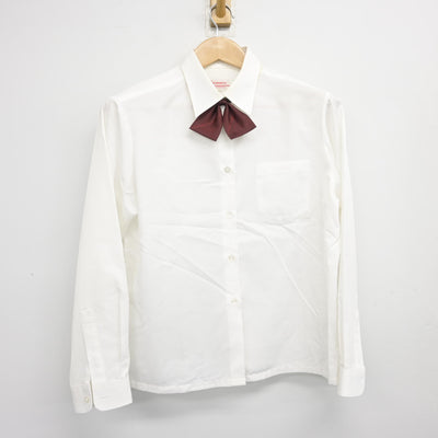 【中古】香川県 高松商業高等学校 女子制服 3点 (シャツ・シャツ) sf103636