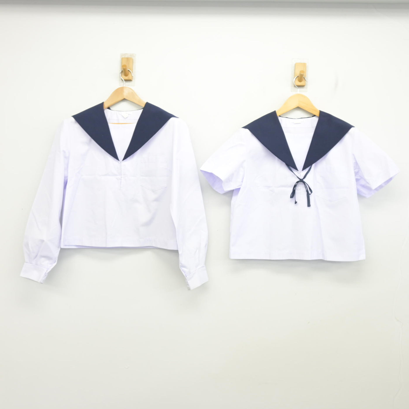 【中古】香川県 琴平中学校 女子制服 3点 (セーラー服・セーラー服) sf103651