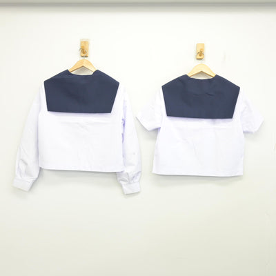 【中古】香川県 琴平中学校 女子制服 3点 (セーラー服・セーラー服) sf103651