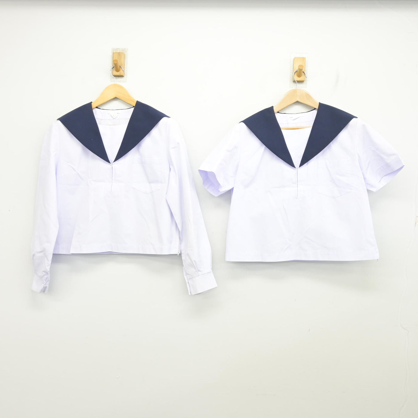 【中古】香川県 琴平中学校 女子制服 2点 (セーラー服・セーラー服) sf103652