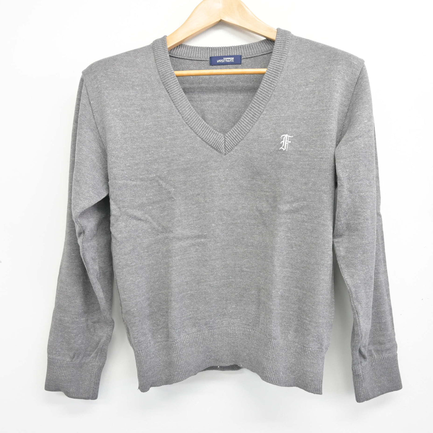 【中古】東京都 富士見高等学校 女子制服 2点 (ニット・ニットベスト) sf103666