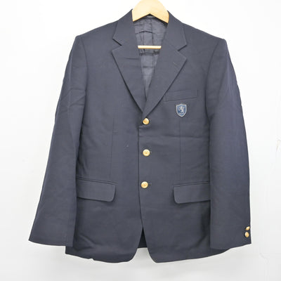 【中古】茨城県  水戸葵陵高等学校 男子制服 3点 (ブレザー・ズボン) sf103670