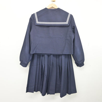 【中古】愛知県 尾張旭市立旭中学校/旧制服 女子制服 2点 (セーラー服・スカート) sf103687