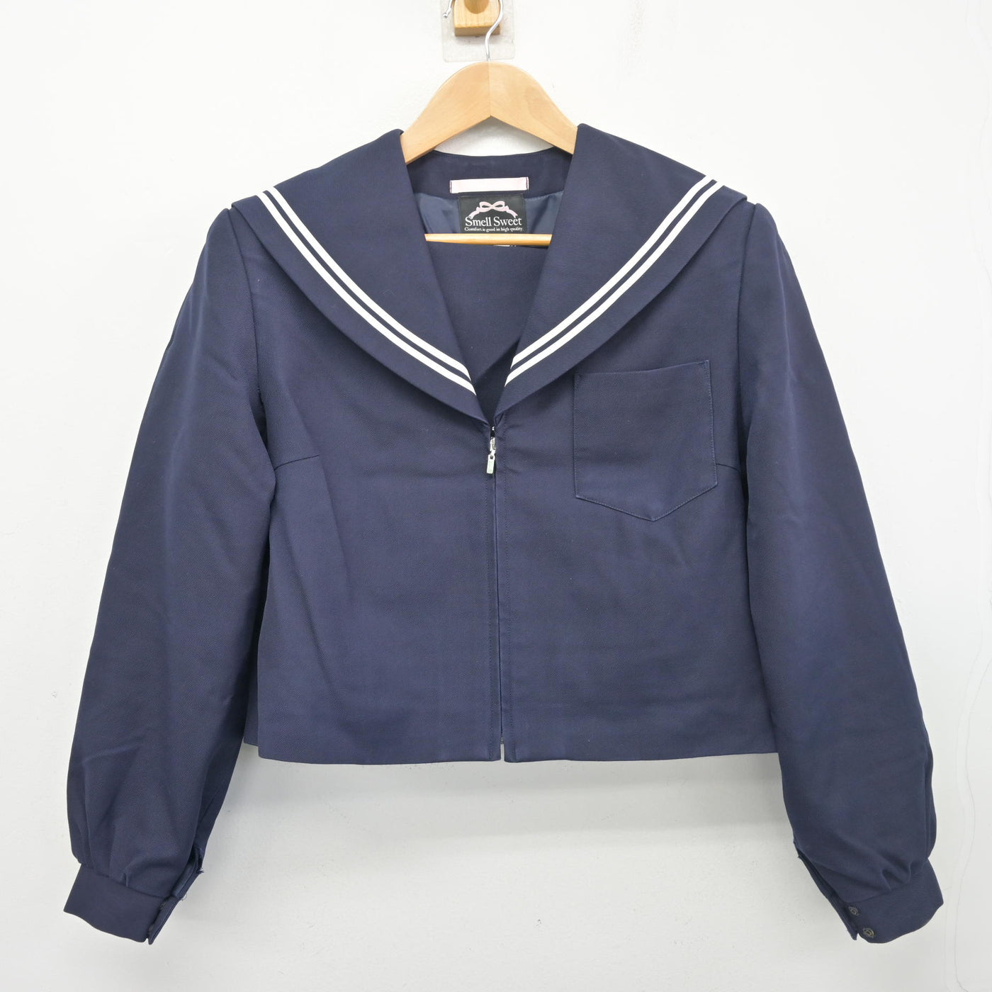 【中古】愛知県 尾張旭市立旭中学校/旧制服 女子制服 2点 (セーラー服・スカート) sf103687