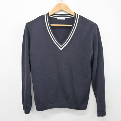 【中古】大阪府 大阪薫英女学院高等学校 女子制服 2点 (ニット) sf103690