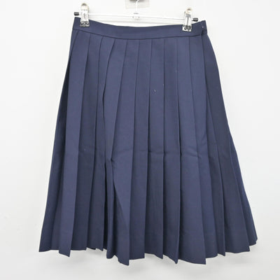 【中古】大分県 城東中学校 女子制服 3点 (セーラー服・スカート) sf103691