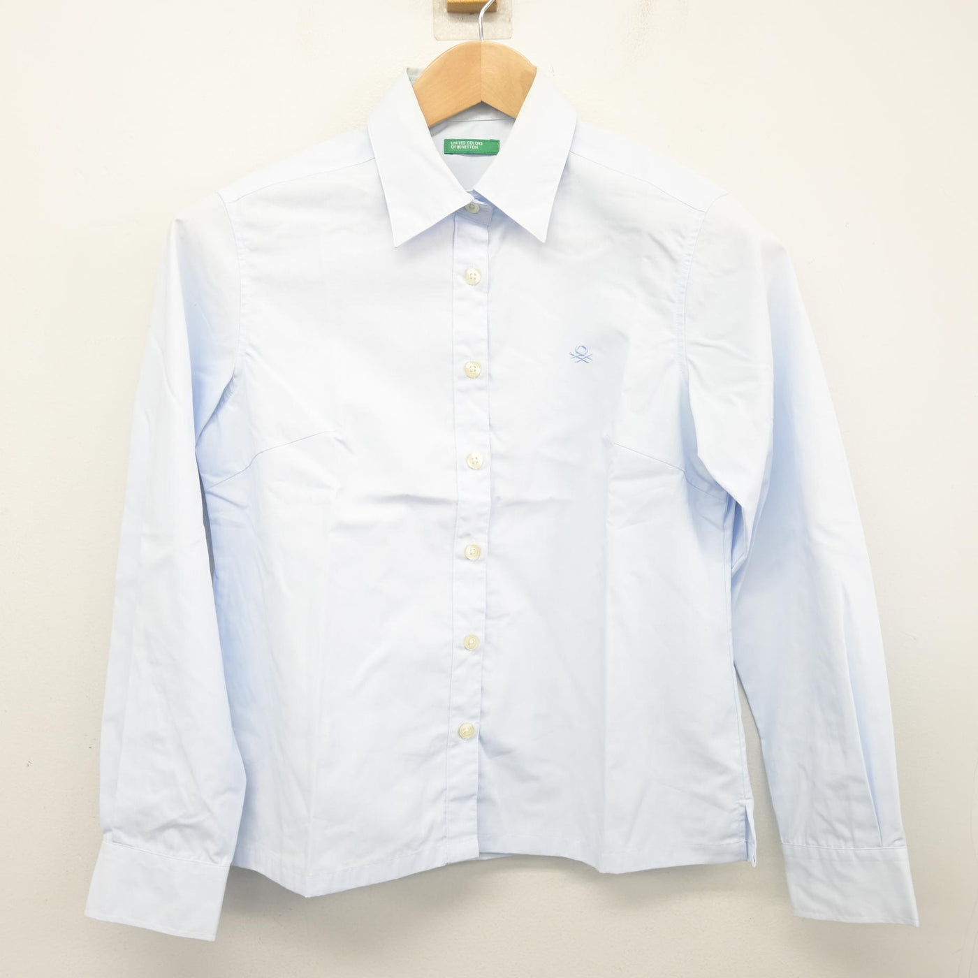 【中古】大分県 大分国際情報高等学校 女子制服 2点 (ニット・シャツ) sf103694