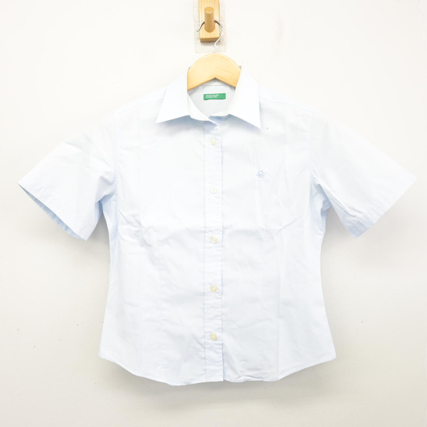 【中古】大分県 大分国際情報高等学校 女子制服 2点 (シャツ・スカート) sf103695