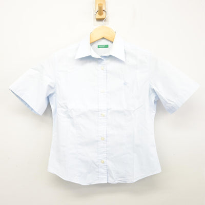 【中古】大分県 大分国際情報高等学校 女子制服 2点 (シャツ・スカート) sf103695