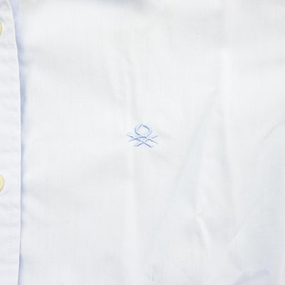 【中古】大分県 大分国際情報高等学校 女子制服 2点 (シャツ・スカート) sf103695