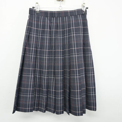 【中古】大分県 大分国際情報高等学校 女子制服 2点 (シャツ・スカート) sf103695