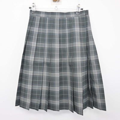 【中古】北海道 札幌旭丘高等学校 女子制服 4点 (ブレザー・ベスト・シャツ・スカート) sf103702