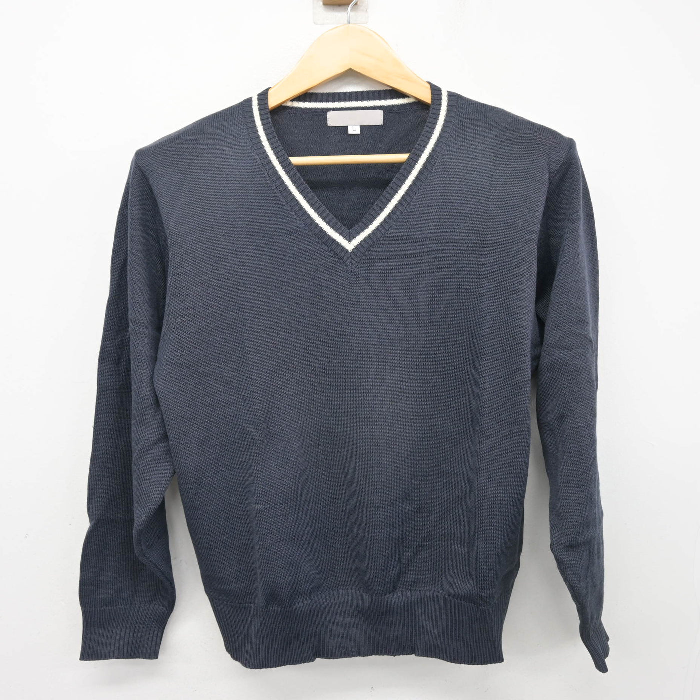 【中古】埼玉県 淑徳与野高等学校 女子制服 2点 (ニット) sf103714