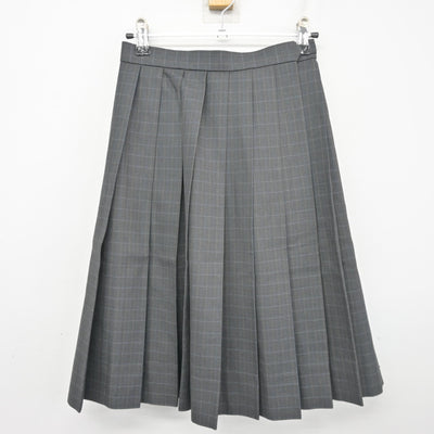 【中古】福岡県 青葉中学校 女子制服 4点 (ブレザー・ニット・シャツ・スカート) sf103716