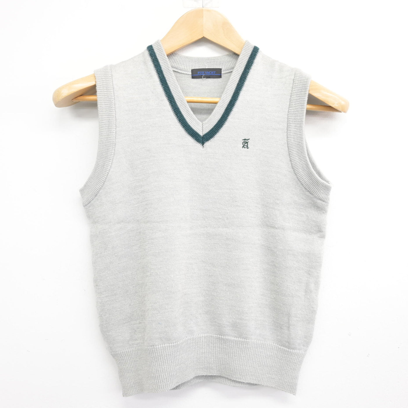 【中古】福岡県 青葉中学校 女子制服 2点 (ニット・ニットベスト) sf103717