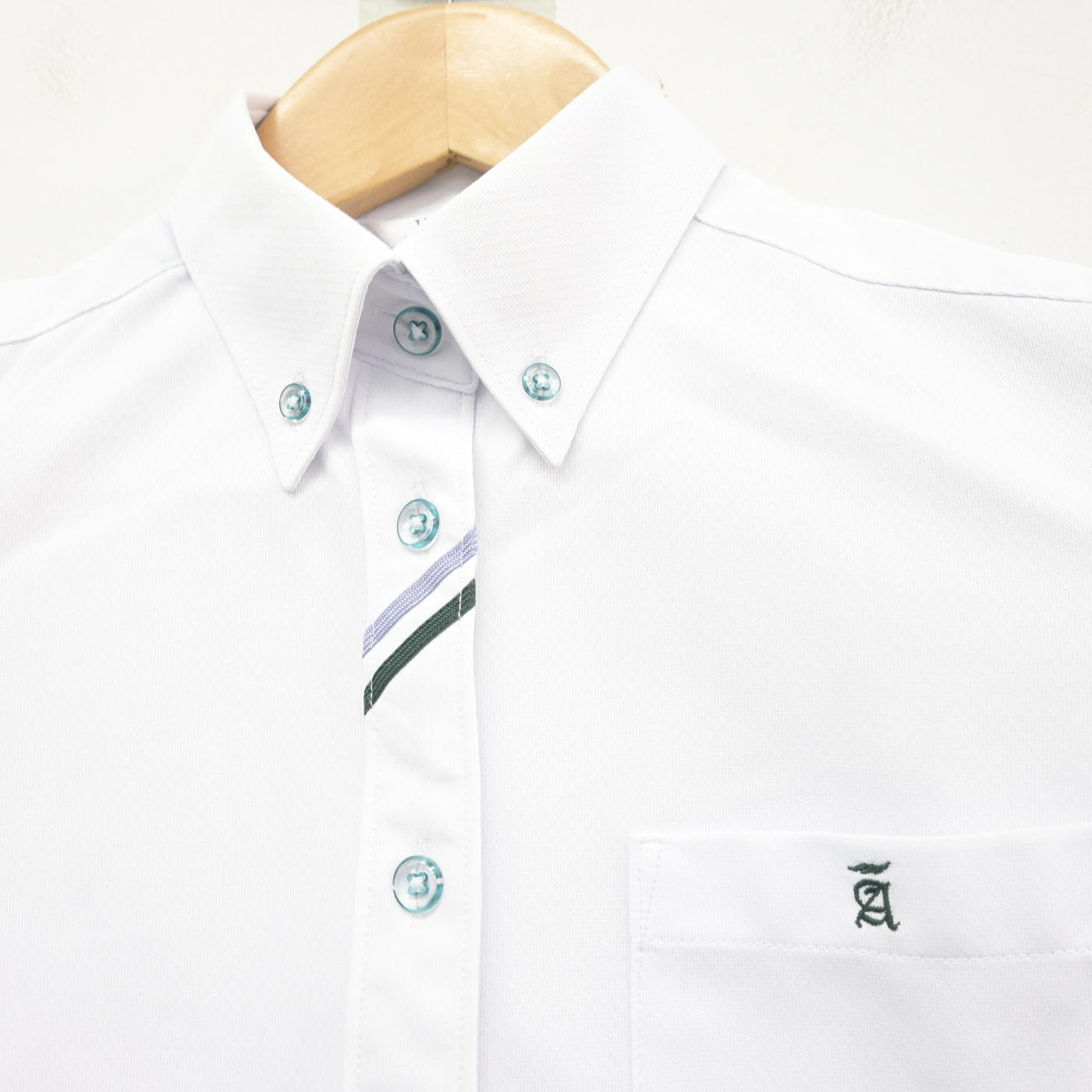 【中古】福岡県 青葉中学校 女子制服 2点 (シャツ・スカート) sf103718