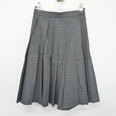 【中古】福岡県 青葉中学校 女子制服 2点 (シャツ・スカート) sf103718