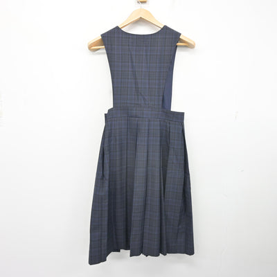 【中古】福岡県 青葉中学校/旧制服 女子制服 1点 (ジャンパースカート) sf103720