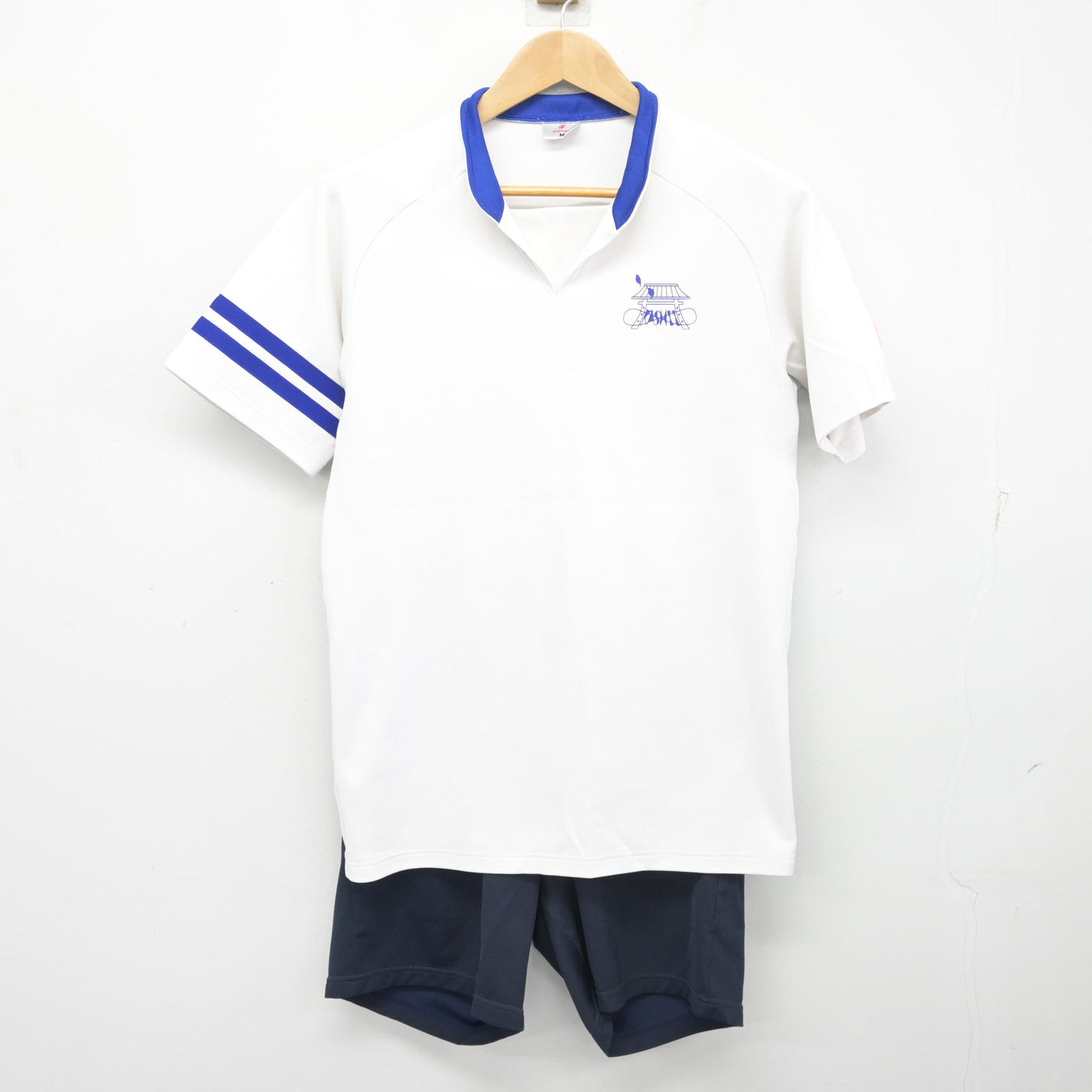 【中古】福岡県 香椎高等学校 女子制服 2点 (体操服 上・体操服 下) sf103722