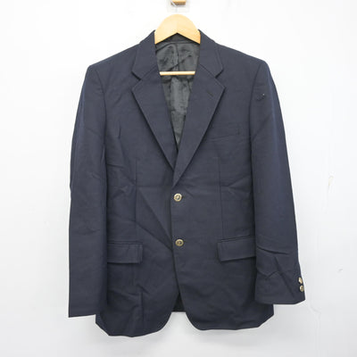 【中古】茨城県 つくば工科高等学校 男子制服 4点 (ブレザー・ズボン) sf103725