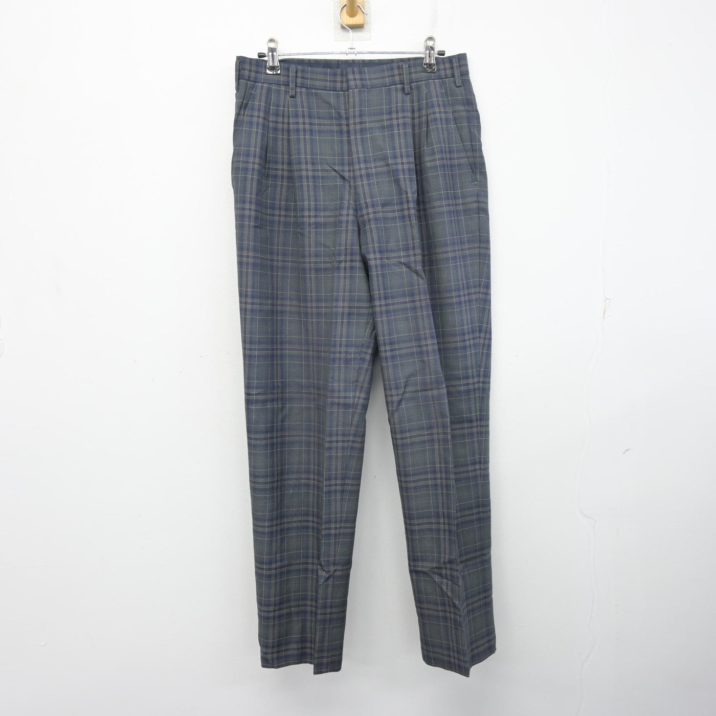 【中古】茨城県 つくば工科高等学校 男子制服 4点 (ブレザー・ズボン) sf103725