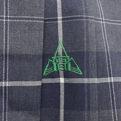 【中古】群馬県 前橋育英高等学校 女子制服 2点 (ニットベスト・スカート) sf103731