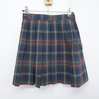 【中古】群馬県 前橋育英高等学校 女子制服 2点 (シャツ・スカート) sf103732