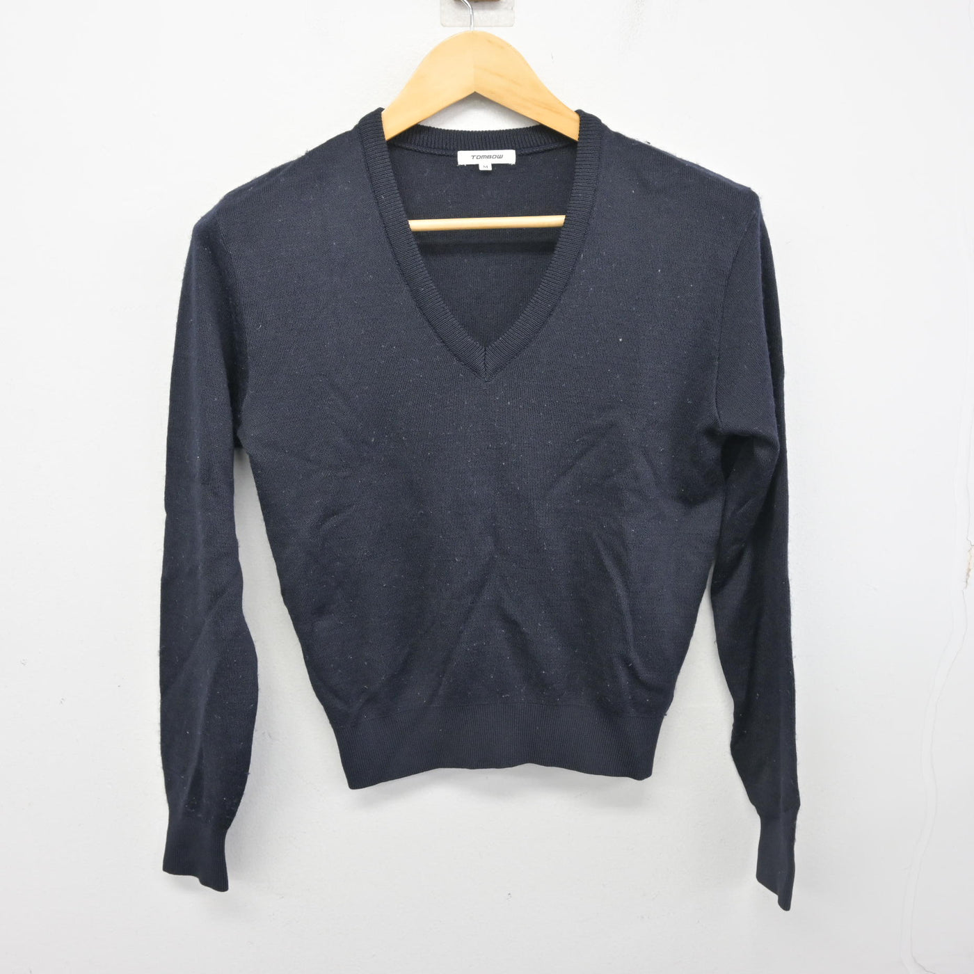 【中古】岡山県 御南中学校 女子制服 2点 (ニット・シャツ) sf103736