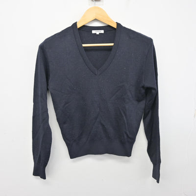 【中古】岡山県 御南中学校 女子制服 2点 (ニット・シャツ) sf103736