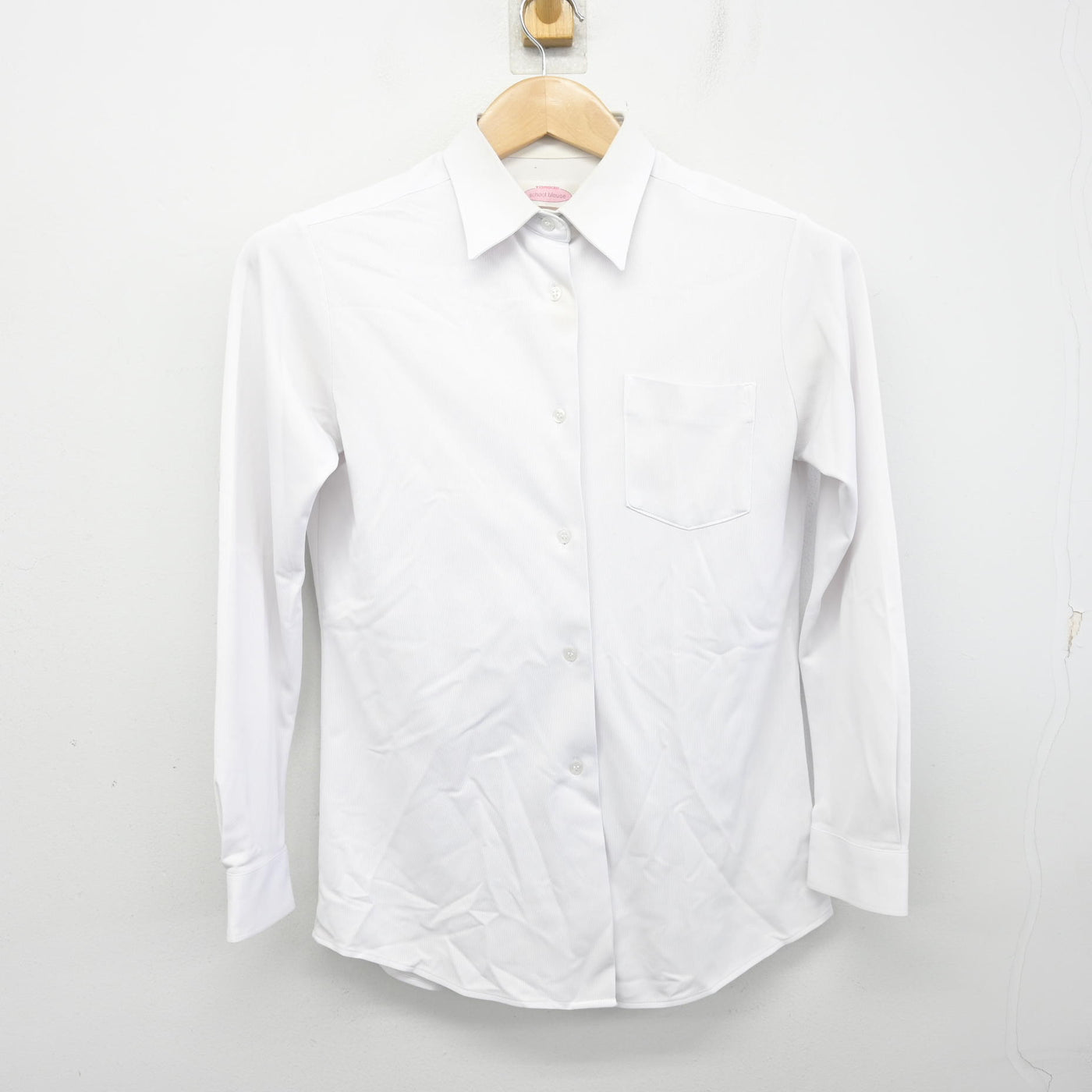 【中古】岡山県 御南中学校 女子制服 2点 (ニット・シャツ) sf103736