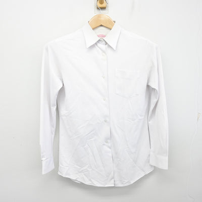 【中古】岡山県 御南中学校 女子制服 2点 (ニット・シャツ) sf103736