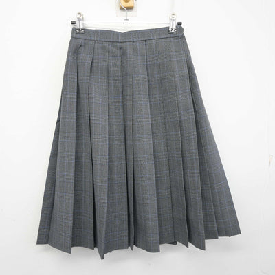【中古】福岡県 北九州市内中学標準服 女子制服 2点 (シャツ・スカート) sf103743