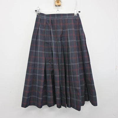【中古】福岡県 湯川中学校 女子制服 3点 (ブレザー・スカート) sf103747