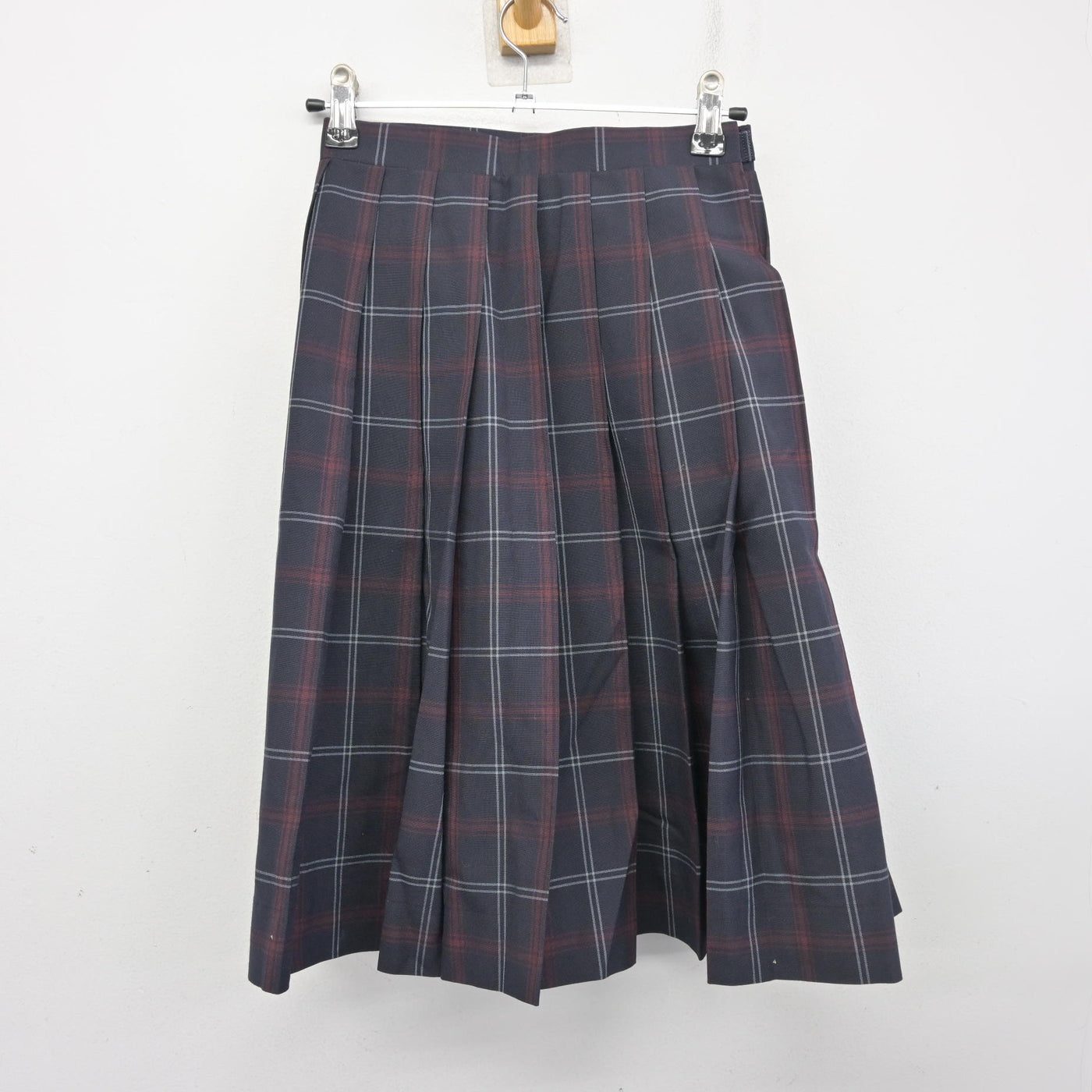 【中古】福岡県 湯川中学校 女子制服 2点 (スカート) sf103748