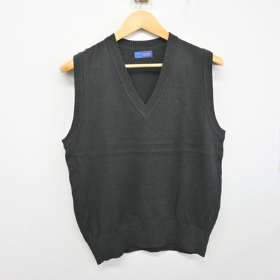 【中古】東京都 中央大学附属中学校・高等学校 女子制服 3点 (ニットベスト・シャツ・スカート) sf103753