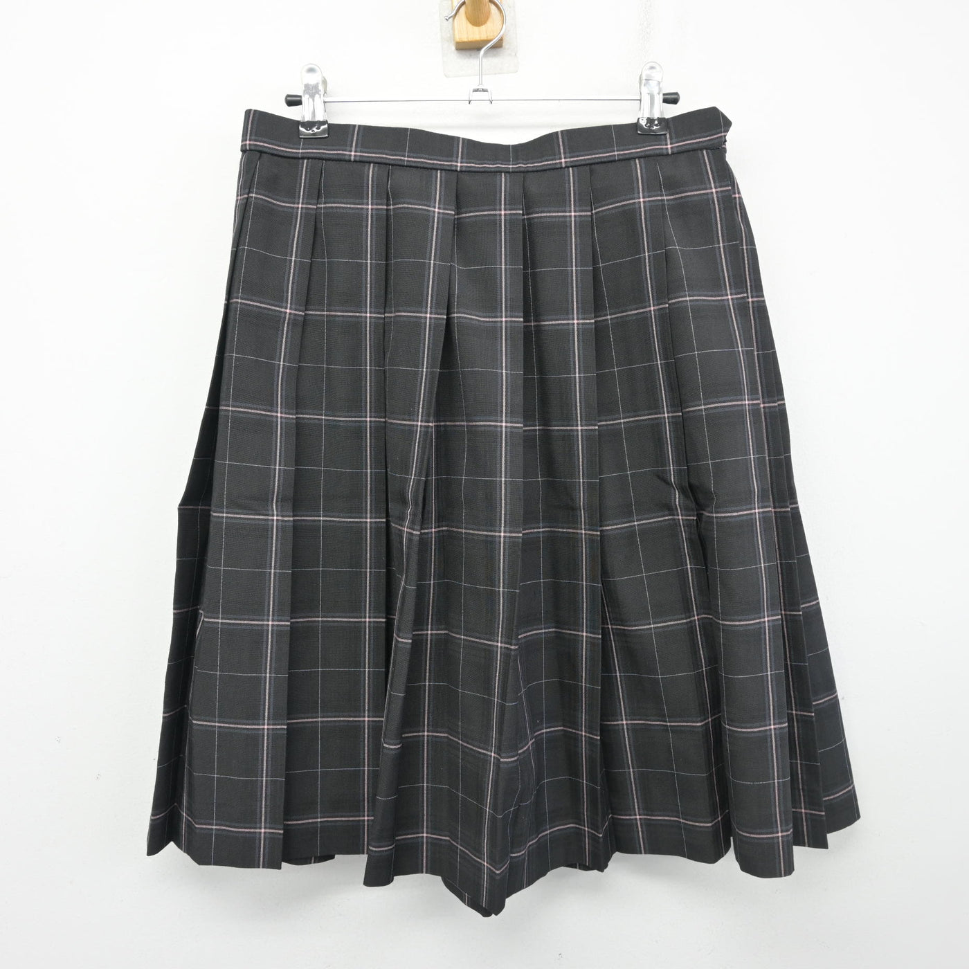 【中古】東京都 中央大学附属中学校・高等学校 女子制服 3点 (ニットベスト・シャツ・スカート) sf103753