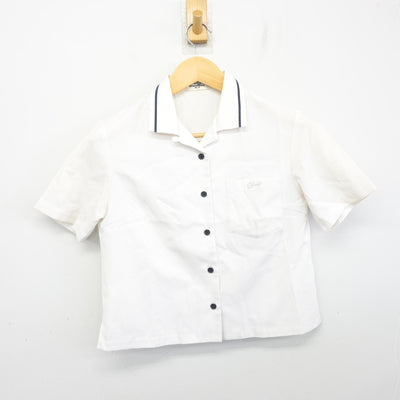 【中古】岡山県 倉敷中央高等学校/旧制服 女子制服 2点 (シャツ・スカート) sf103762