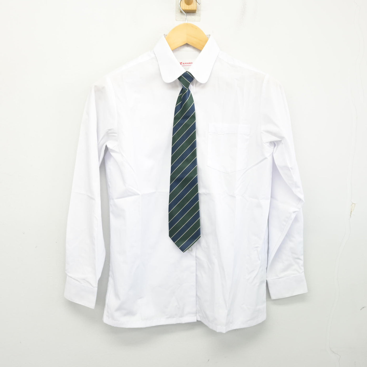 【中古】北海道 上野幌中学校 女子制服 5点 (ブレザー・ベスト・シャツ・スカート) sf103766