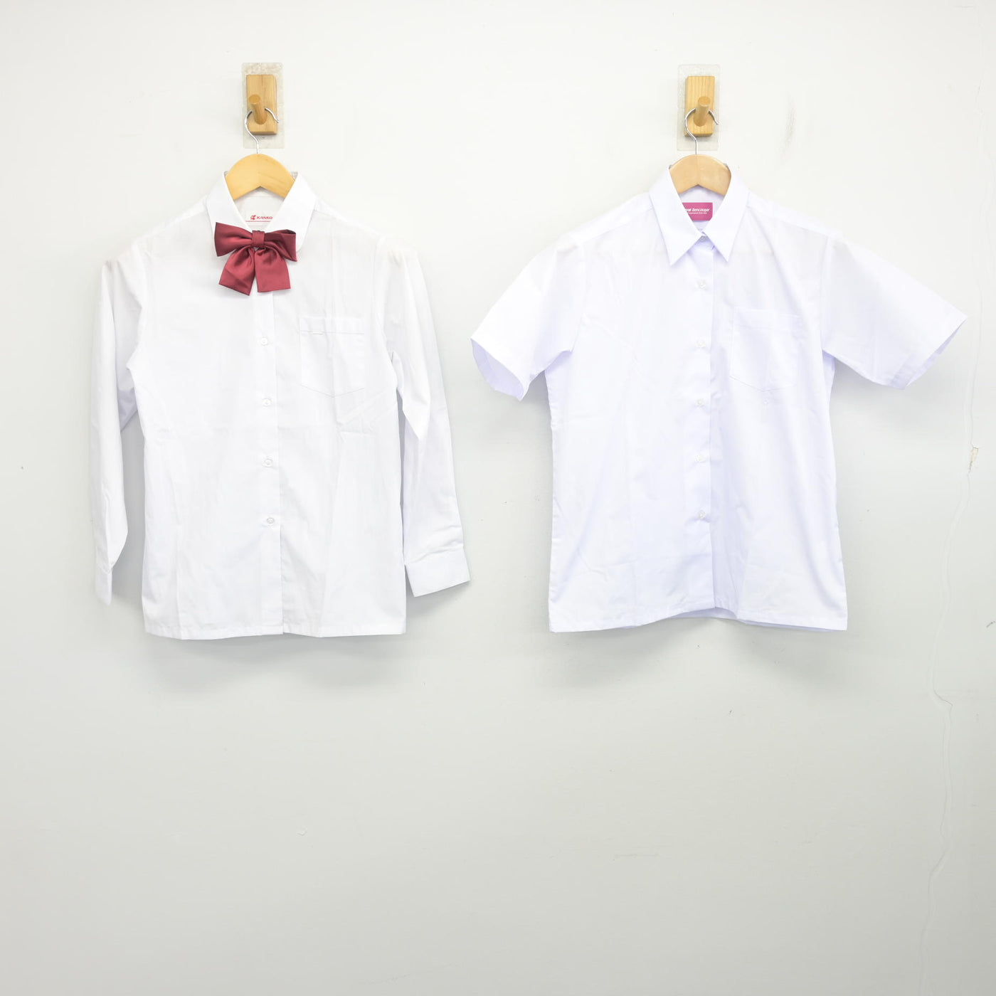 【中古】北海道 上野幌中学校 女子制服 3点 (シャツ・シャツ) sf103767