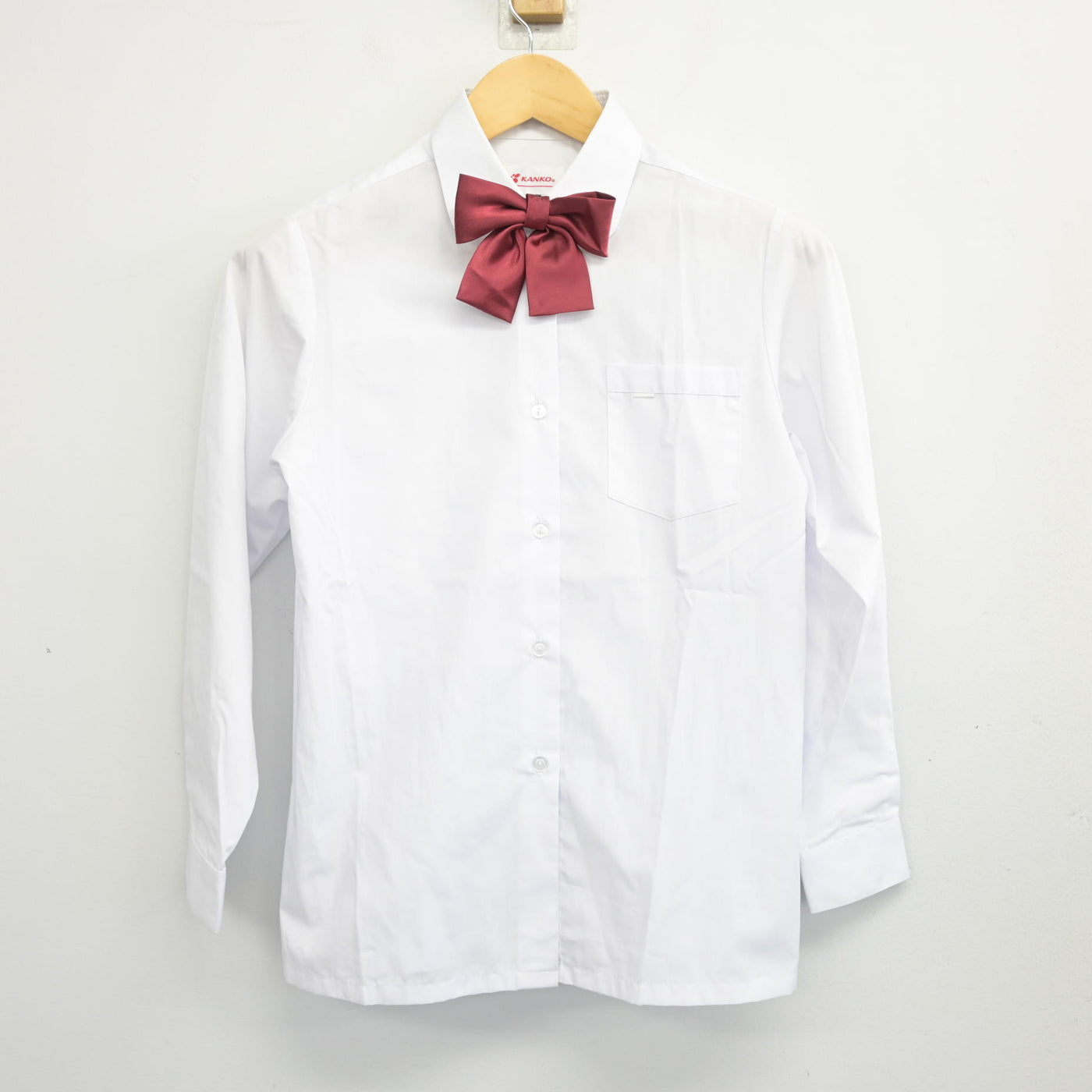 【中古】北海道 上野幌中学校 女子制服 3点 (シャツ・シャツ) sf103767