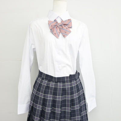【中古】 N高等学校 女子制服 5点 (ブレザー・シャツ・スカート) sf103770