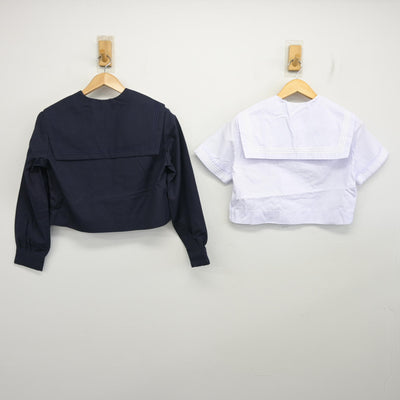 【中古】大阪府 大谷中学校 女子制服 3点 (セーラー服・セーラー服) sf103777