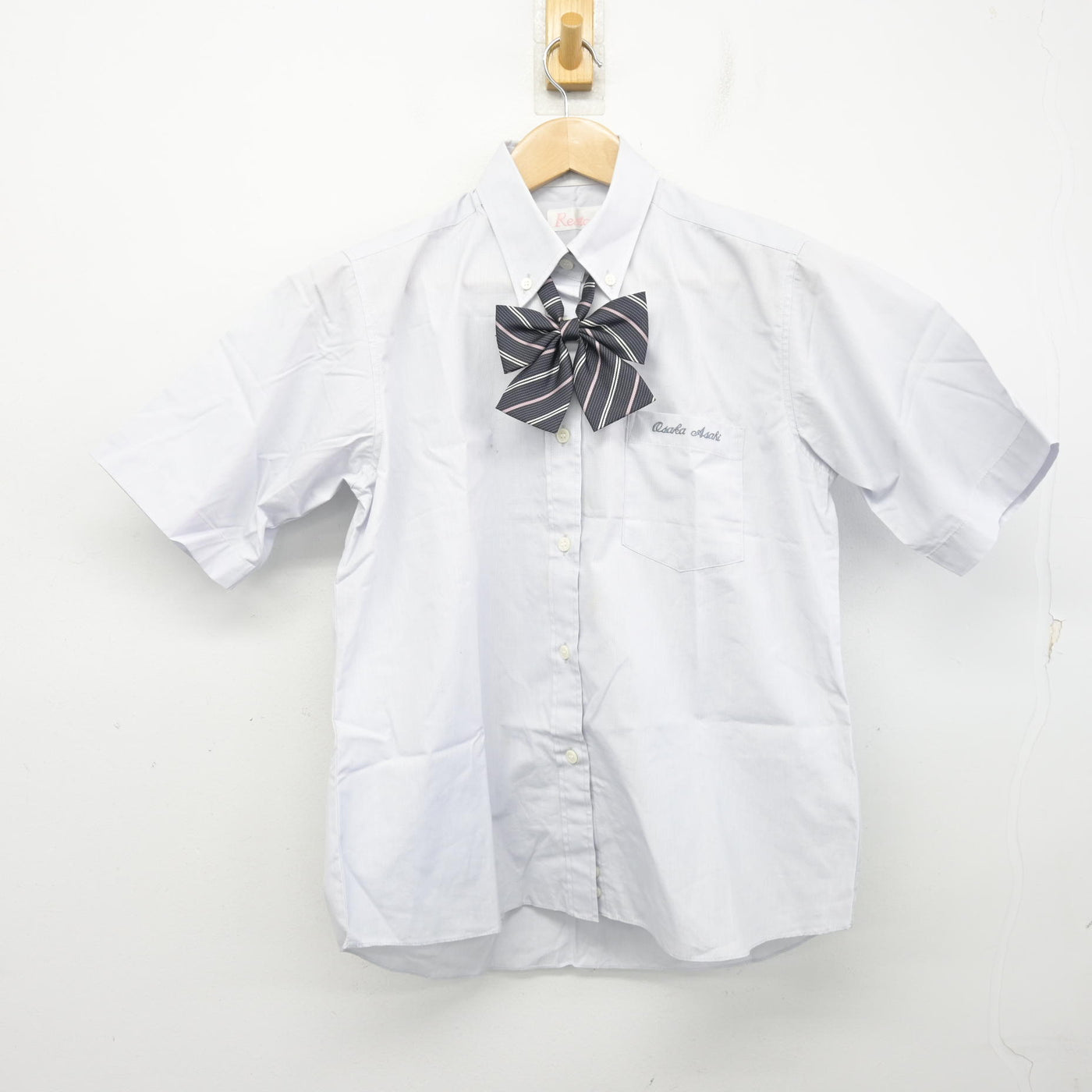 【中古】大阪府 旭高等学校 女子制服 3点 (シャツ・スカート) sf103781