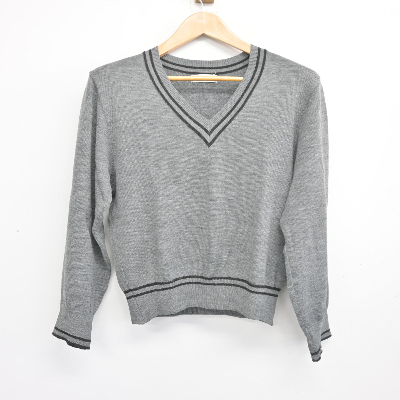 【中古】大阪府 旭高等学校 女子制服 2点 (ニット・ニットベスト) sf103782