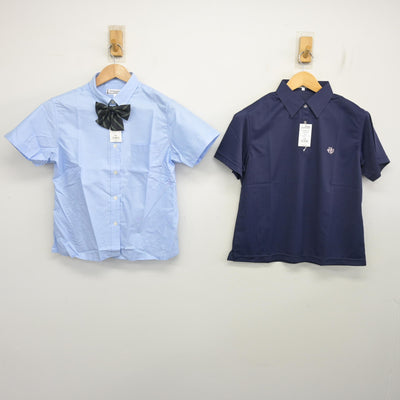 【中古】熊本県 玉名女子高等学校 女子制服 4点 (シャツ・スカート) sf103784