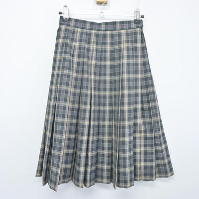 【中古】兵庫県 有野北中学校 女子制服 2点 (シャツ・スカート) sf103791