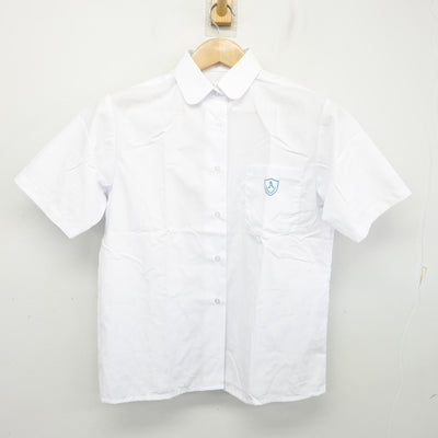 【中古】兵庫県 有野北中学校 女子制服 2点 (ニットベスト・シャツ) sf103792